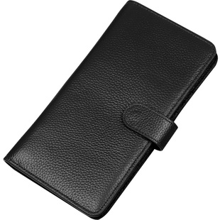 防盗刷卡包男士超薄高档信用卡真皮钱包一体大容量多卡位女防消磁