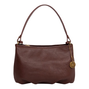 哈弘头层牛皮时尚百搭大容量手提斜挎两用女包小众轻奢小方包简约