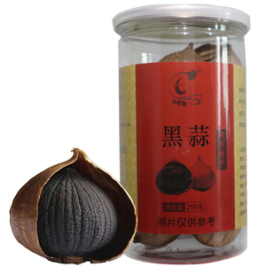 小吃妞克独头黑蒜即食发酵黑大蒜头250g徐州邳州特产
