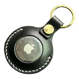 适用于苹果airtag皮套儿童真皮保护套钥匙扣宠物防丢神器创意定制