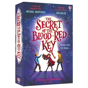 The Book of Stolen Dreams The Secret Of The Bloodred Key 盗梦者之书2 血红钥匙的秘密 英语章节小说 英文原版进口儿童图书