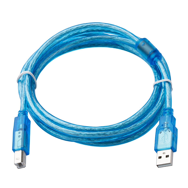 适用打印机方口/mini T型口/micro扁口PLC编程电缆数据通讯下载线