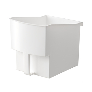 懒角落橱柜收纳盒带把手带滑轮厨房吊柜高处零食整理置物筐长方形