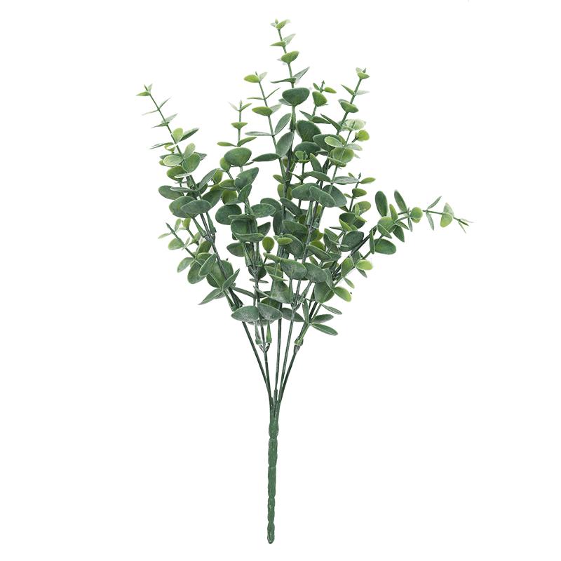 仿真绿植摆件假植物尤加利仿真花美式乡村家居装饰复古田园风盆栽