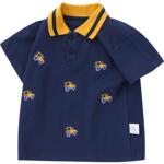 童装短袖polo衫男童夏季新款儿童帅气翻领半袖宝宝小童休闲上衣潮