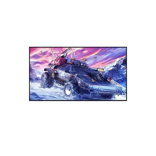 第四代菲涅尔抗光投影幕布100寸120寸中长焦硬屏超高清窄边4K家用短焦画框幕适用极米当贝明基激光投影仪幕布