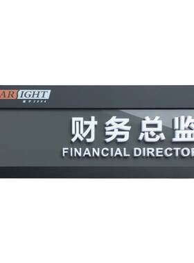 亚克力内容可更换抽拉部门标识牌