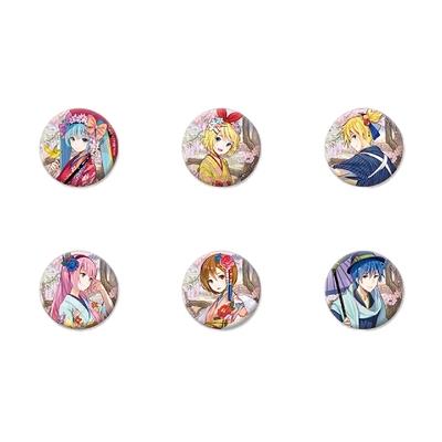 初音未来花色衣角色徽章