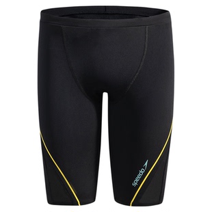 Speedo/速比涛 汪顺同款黑标6.0男士防晒泳裤泳衣套装 2025年新品