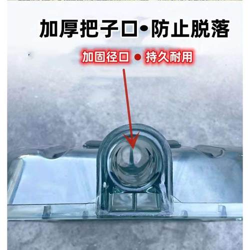 钢化塑料铲加厚型抗压耐磨家用透明粮食铲屯粮铲雪铲环卫清洁铲锹