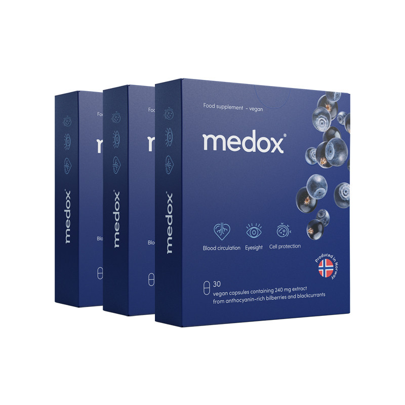 MEDOX花青素护眼挪威进口越橘