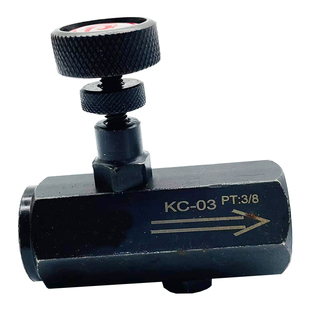 液压单向节流阀流量控制阀KC-02 03 04 注塑机油压调节阀压力开关