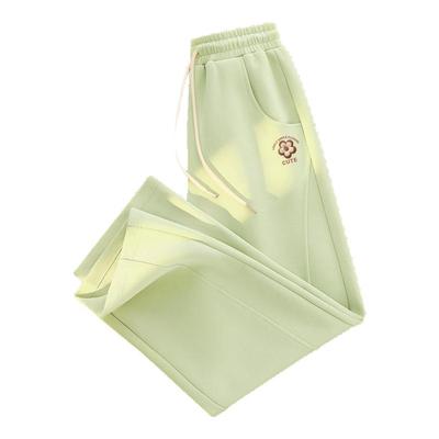 雪中飞阔腿裤女秋季休闲直筒长裤