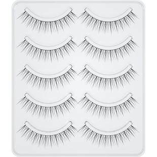 芙妮蓝226贴假睫毛女超柔软棉线细梗自然交叉短款睫毛裸妆素颜227