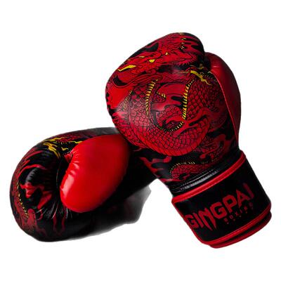 散打搏击拳击手套-龙虎拳套