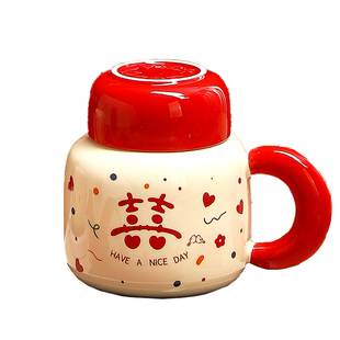 特别的新婚结婚订婚礼物送新人闺蜜新娘高级实用有意义喜杯子一对