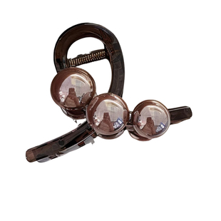 发量少抓夹女高级感2025新款后脑勺中号发夹头饰鲨鱼夹子发卡发饰