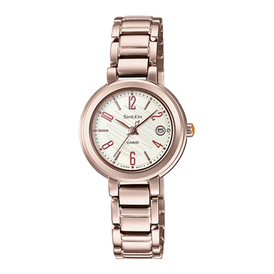 卡西欧女表简洁款石英手表防水