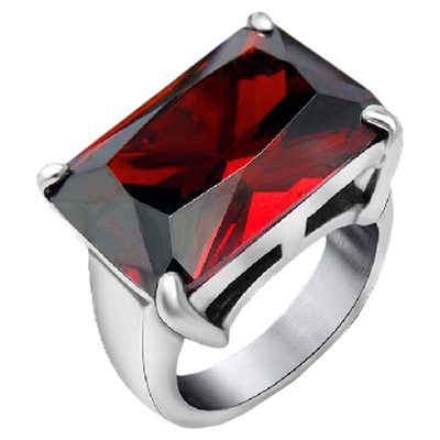 黑骨BLACKBONE 星星戒指小众设计钛钢不掉色朋克哥特中性潮流指环