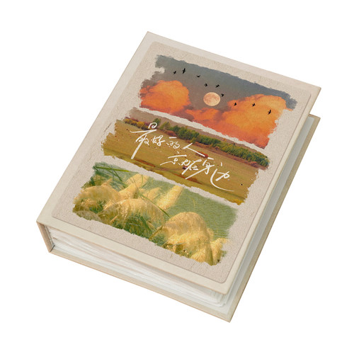 相册本纪念册情侣大容量家庭3寸拍立得照片收纳册插页6寸旅行影集