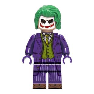 超级英雄正义联盟蝙蝠侠大电影欣宏1941小丑人仔第三方积木玩具