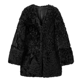 TKY SHOP托斯卡纳皮毛一体外套女秋冬皮草气质高级感保暖冬装外套