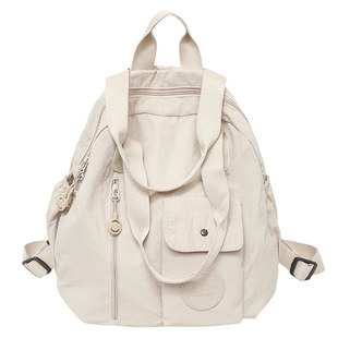 双肩包女旅游轻便高颜值大容量背包2025新款超火手提单肩一包三用