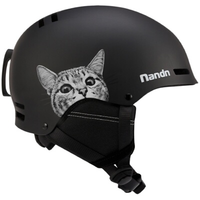 双板单板滑雪防护滑雪头盔