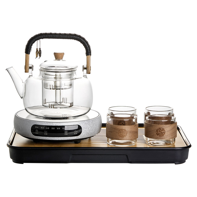 电陶炉煮茶套装2026新款玻璃茶壶煮茶器耐高温家用茶具套装烧水壶