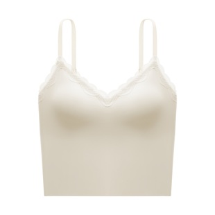 蕉内500Air蕾丝吊带性感背心舒适文胸内衣女打底内搭带胸垫新款