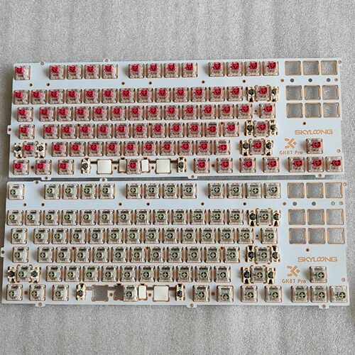 议价小呆虫gk87pro键盘轴板全新原装维修