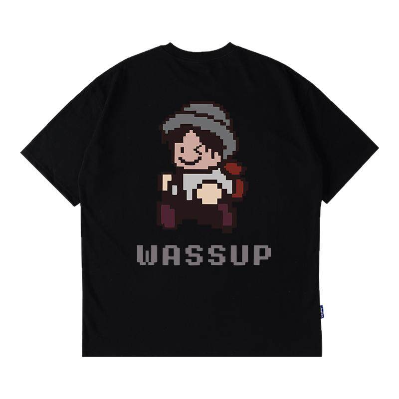 WASSUP美式重磅纯棉凉感T恤短袖