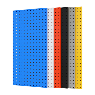 洞洞板定制方孔烘焙收纳置物架挂钩汽车美容挂墙板五金工具挂板架