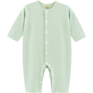 Aengbay德绒婴儿连体衣秋冬装保暖内衣打底衣新生儿衣服宝宝睡衣