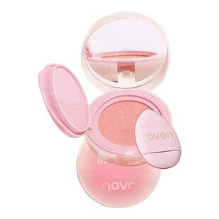 NOVO气垫腮红微醺低饱和膨胀收缩色纯欲显白粉嫩自带镜子携带女