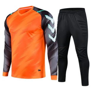 守门员球服套装成人儿童门将服定制足球服装备防摔长袖长裤服装