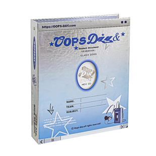 OOPSDAY九宫格卡册卡片收纳册拍立得新款追星高颜值ins风收集册