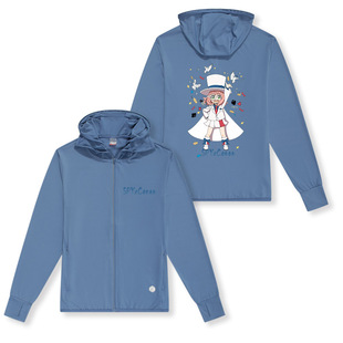 间谍过家家阿妮亚COS名侦探柯南外套户外防晒衣男女遮阳衣服情侣