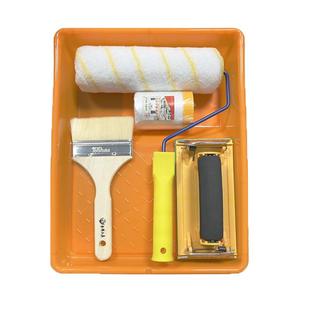 漆工刷墙工具滚筒刷乳胶漆伸缩杆刷子油漆刷涂料托盘装修套装组合