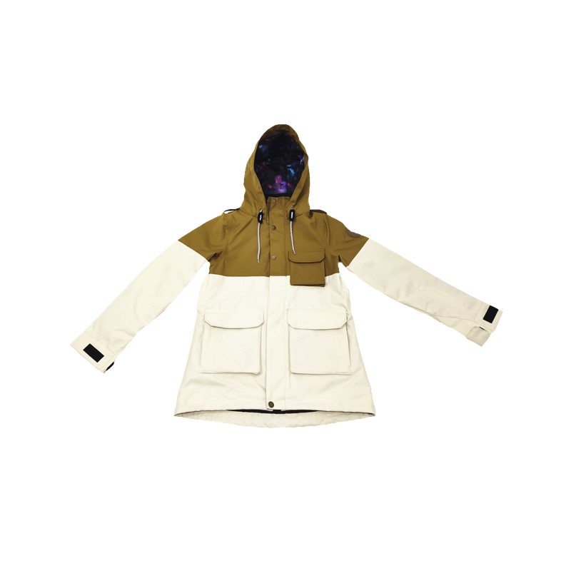 日本女款单板双板防水防风滑雪服