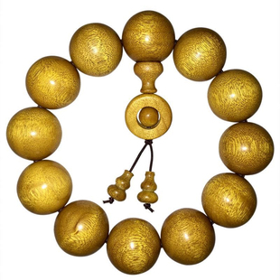 四川金丝楠木手串2.0正宗明清拆房老料阴沉木108颗男款文玩佛珠女