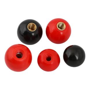 M6M8M10M12M16 胶木手柄球铜芯球塑料圆球机床手轮把手铁心电木CY