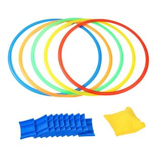 儿童感统训练器材跳圈圈幼儿园跳房子游戏体能户外运动玩具专注力