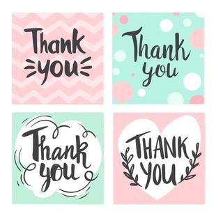 明信片定制定做制作售后服务对折感谢卡片打印刷pvc名片设计包邮