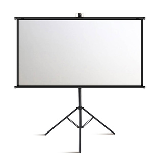 支架幕布移动高清抗光幕布100寸120寸150寸200寸投影幕布支架式免打孔投影仪幕布支架落地投影布幕布支架幕布