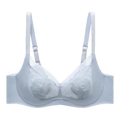 安莉芳蕾丝无痕无钢圈文胸女
