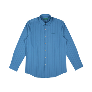 【莫代尔亲肤】Raidy Boer/雷迪波尔新刺绣珍珠贝长袖衬衫男9004