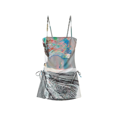 OfAkiva人体视错连体泳衣