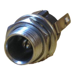 直流金属电源插座带防水帽 DC5.5*2.1电源插座 DC025M