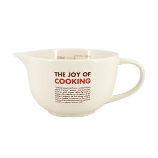 ezicok搅拌碗陶瓷打蛋碗烘焙碗家用引流碗带手柄面糊碗尖嘴碗面碗